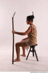 ANISE SITTING POSE WITH SPEAR 2
